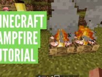 How To Make A Campfire In Minecraft – 4 Methods