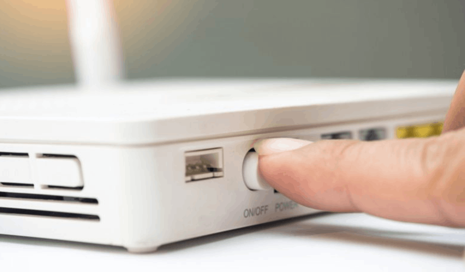 Reboot Your Modem and Router