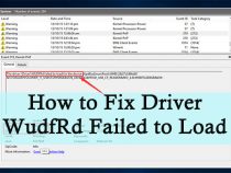How to Fix Driver Wudfrd Failed to Load Error in Windows 10